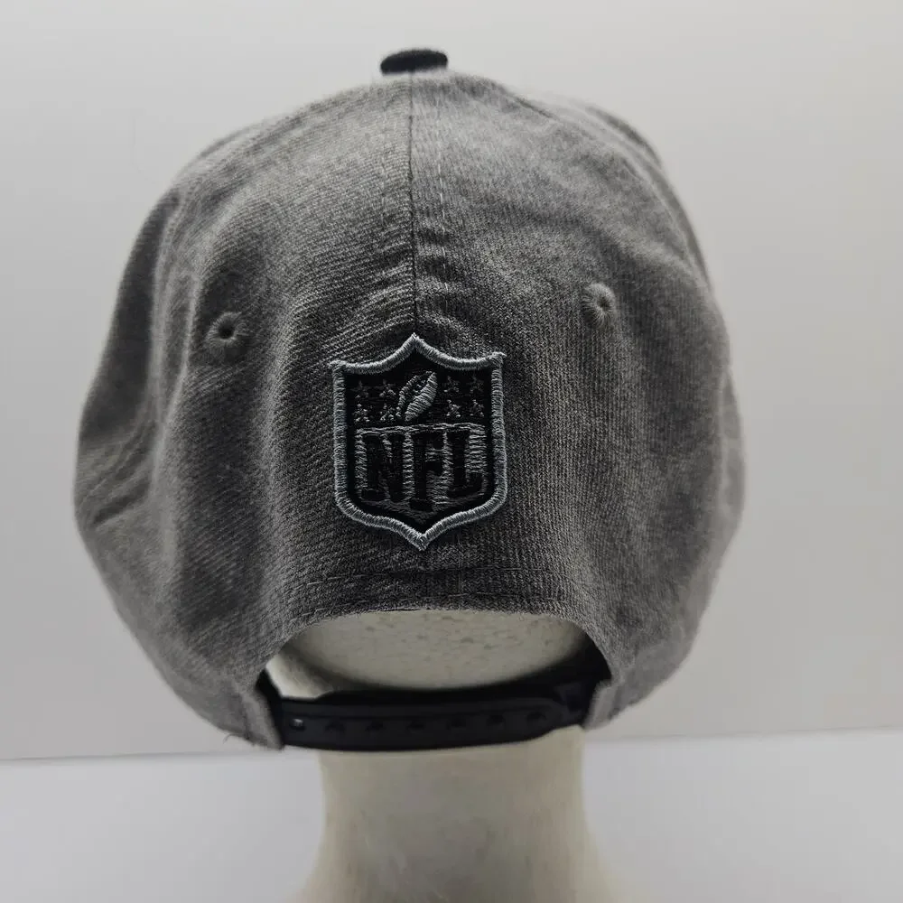 New Era Oakland Raiders NFL 9FIFTY Snapback Cap Hat Black/Gray
